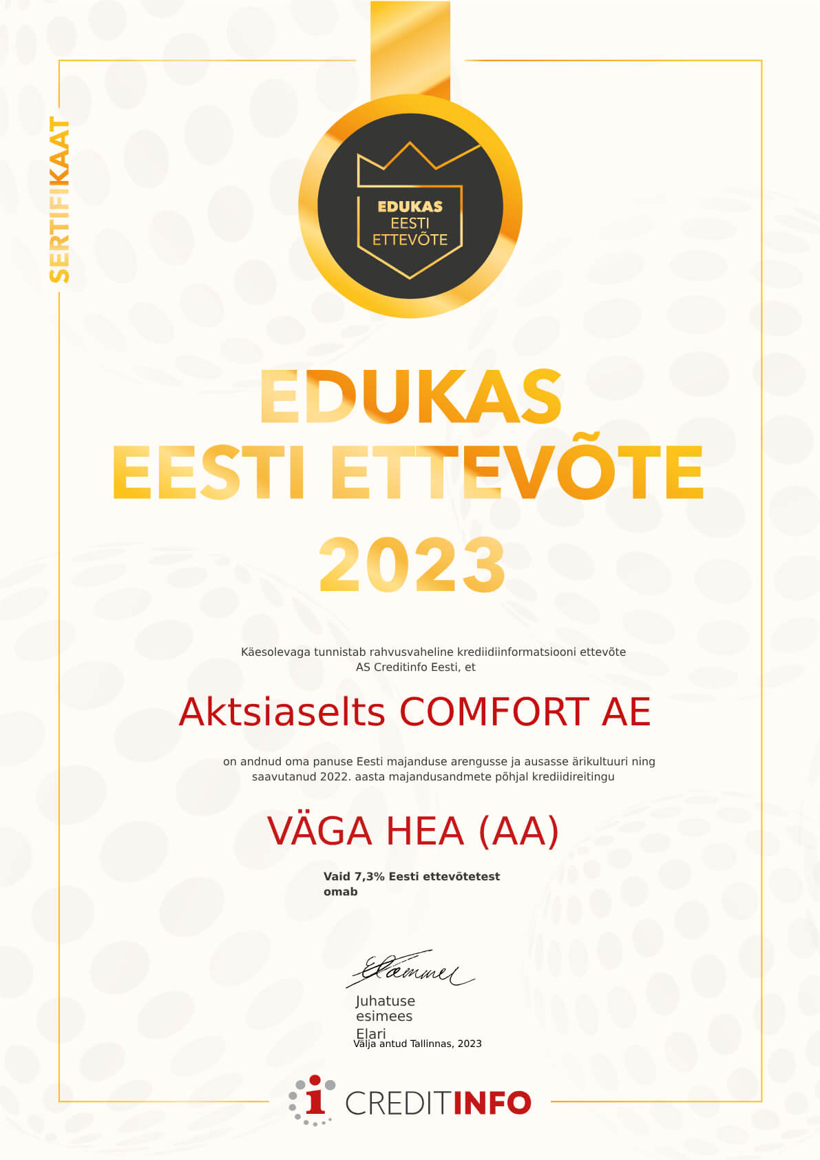 EEET2023 digi 10170826 1 pdf 1 - Comfort